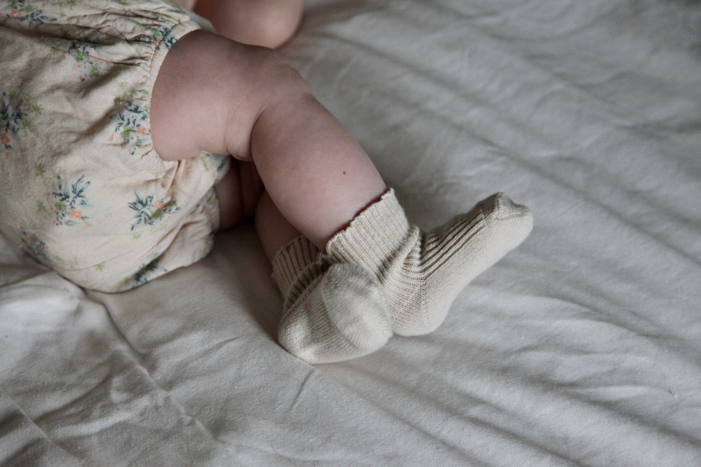 COTTON SOCKS WITH CURLING