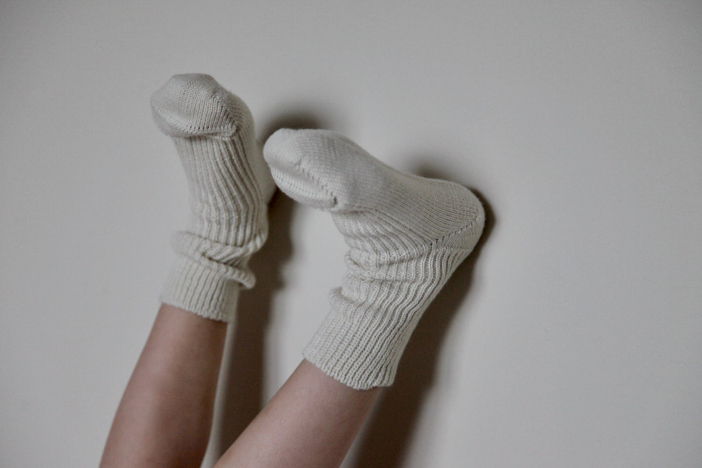 WOOL SOCKS - NATURAL