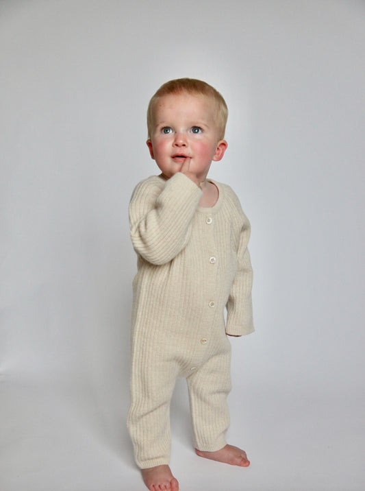 RIB KNIT ROMPER