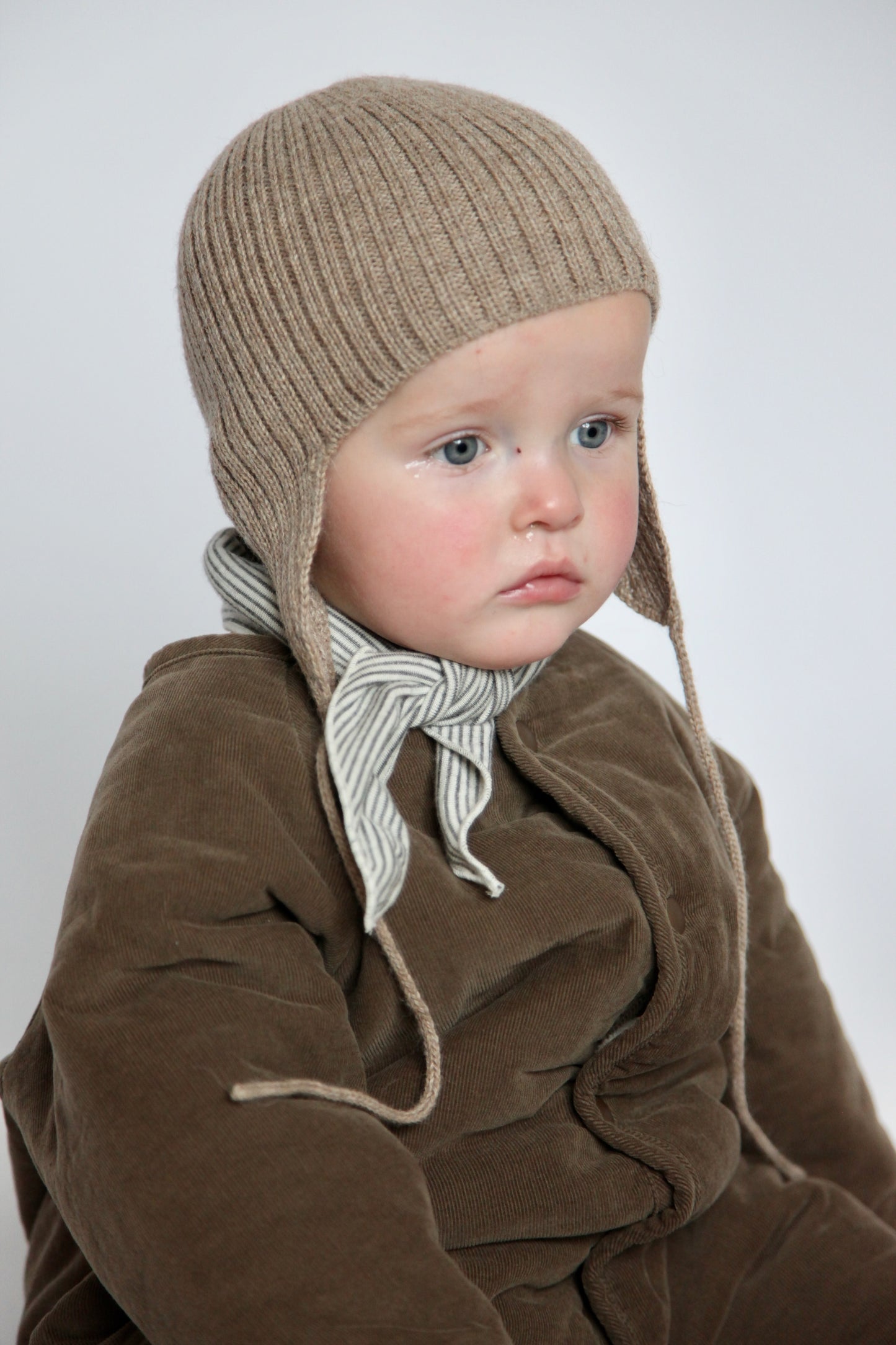 ALPACA WOOL STRING HAT