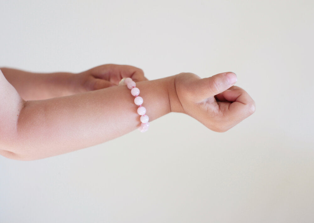 KIDS BRACELET - ROSE QUARTZ