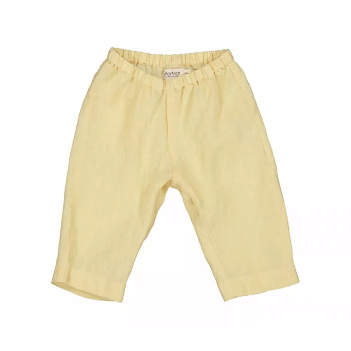LINEN PANTS - BANANA