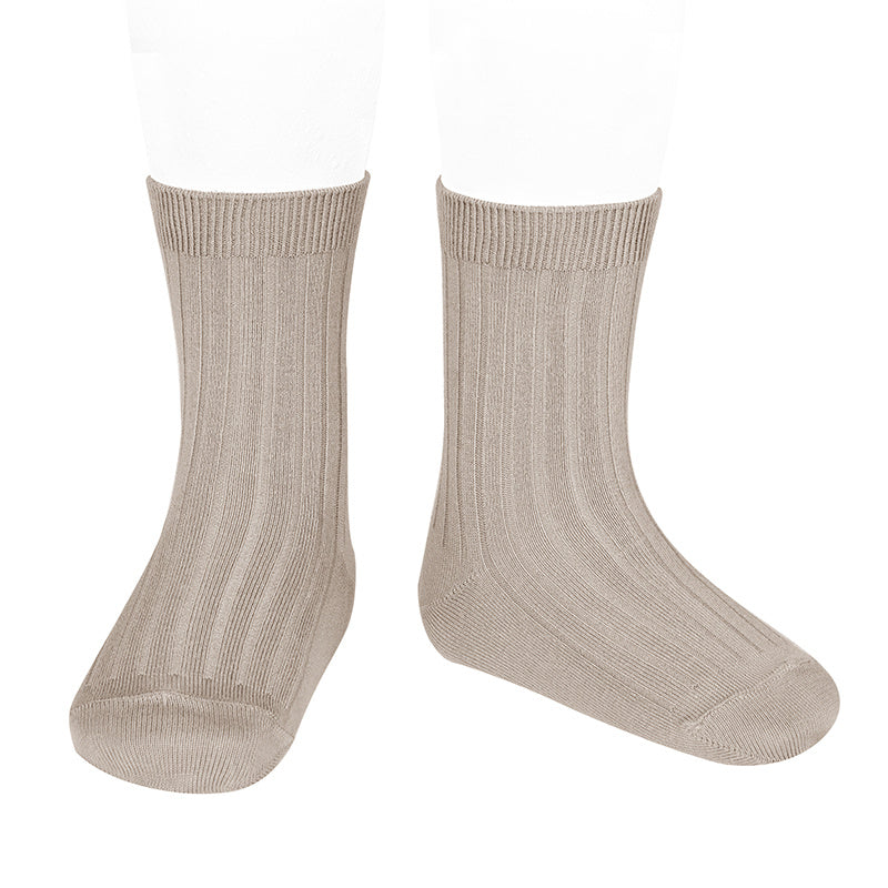RIBBED SOCKS