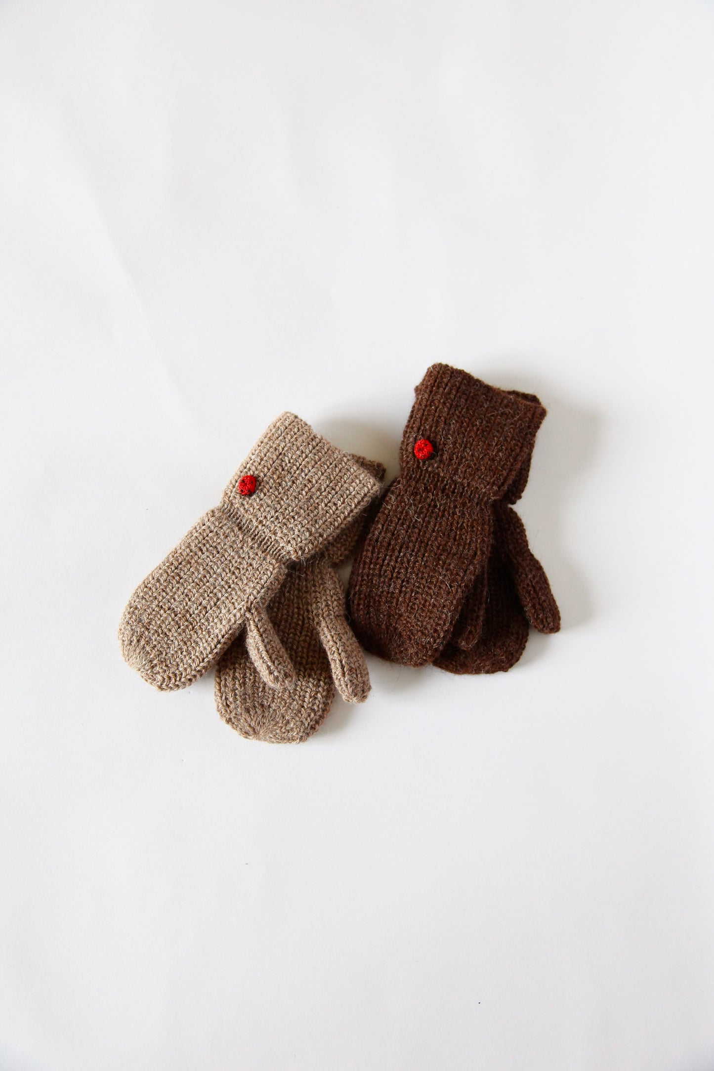 ALPACA WOOL MITTENS