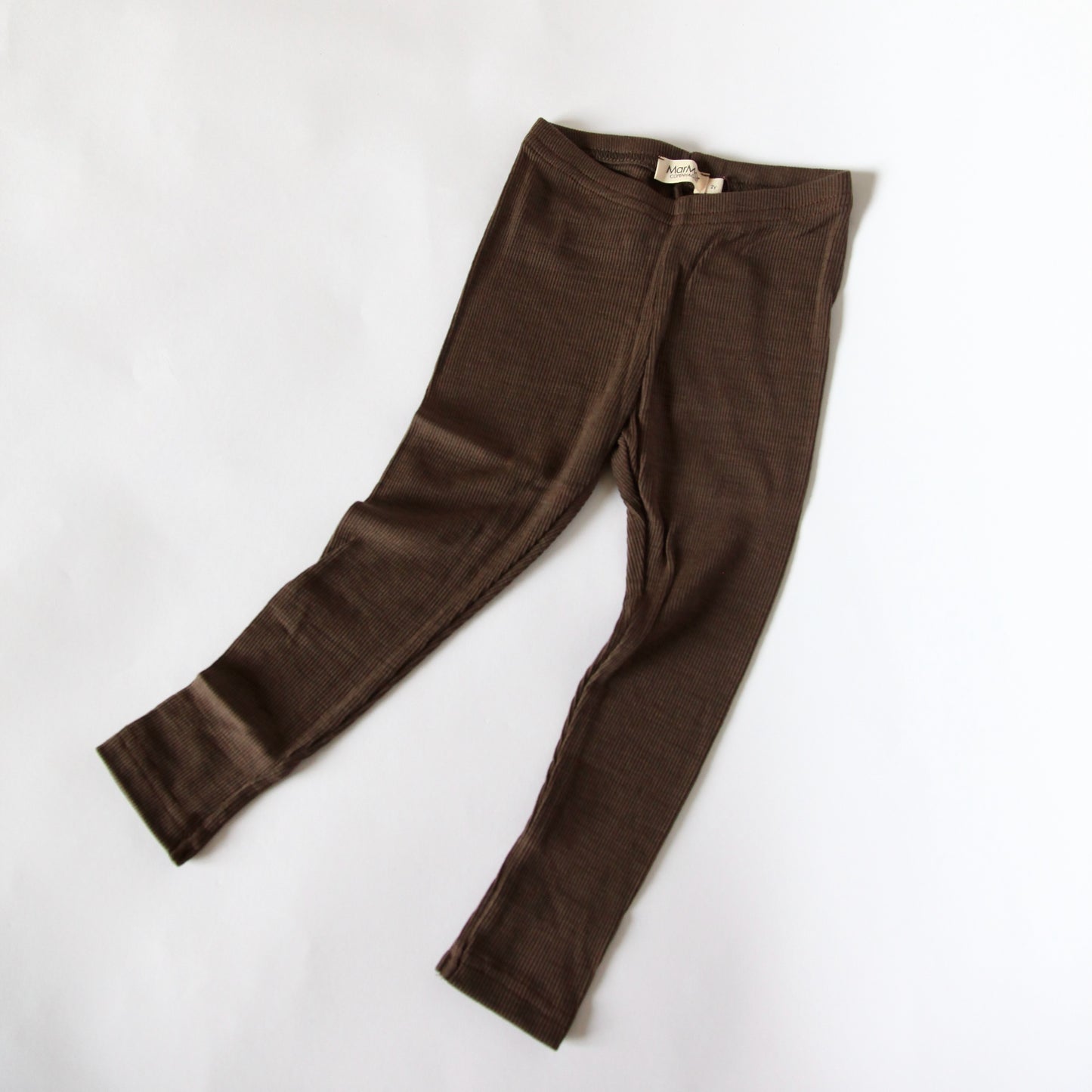 MERINO WOOL RIB LEGGINGS