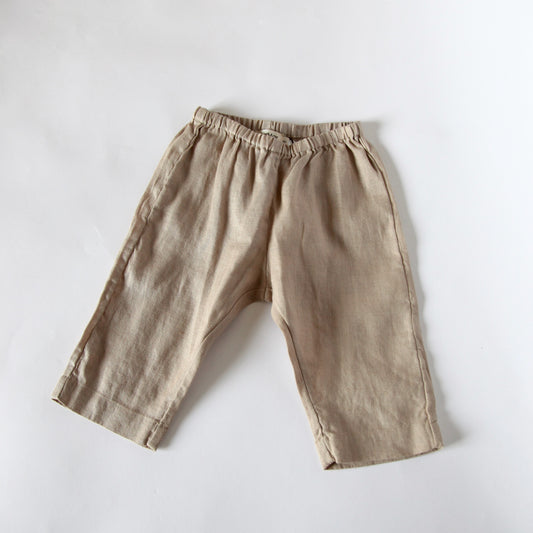 LINEN PANTS - LLAMA